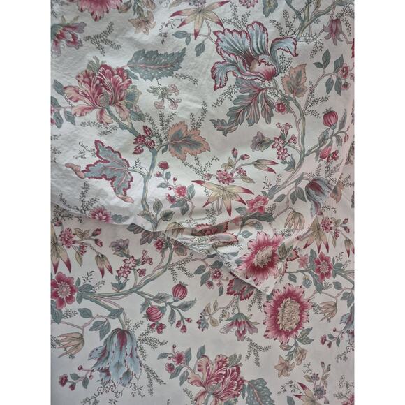 Pottery Barn Marie Palampore Floral 100% Cotton Duvet Cover Full/Queen - Picture 8 of 8